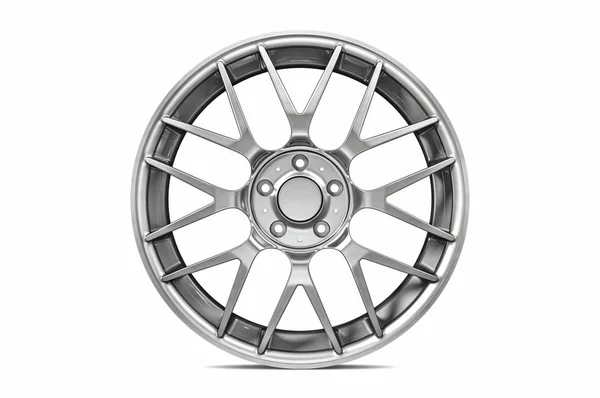 Photo Rendering Car Rim Wheel Isolated White Background — kuvapankkivalokuva