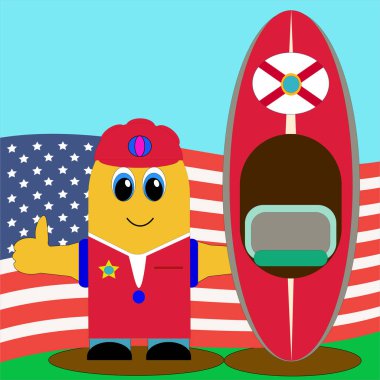 Komik bir karikatürcünün tasviri defter, albüm, ambalaj ve turizm kitapçıklarının dizaynında arka plan, kusursuz duvar kağıdı ve el çizimi karikatürlerin temellerinde kullanılabilir.