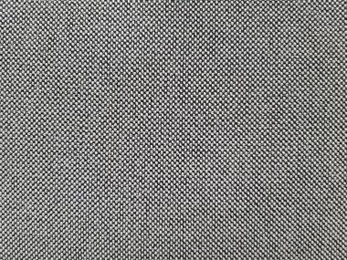 Giysi ve giysi ürünlerinden siyah beyaz pamuk dokuma yakın çekim. Kabataslak doku detayı. Metin için kopyalama alanı olan duvar kağıdı veya arkaplan için ideal