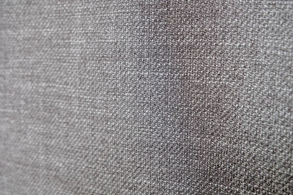 Selektivt Fokus Närbild Mörkgrå Formell Kostym Tyg Textil Yta Ull — Stockfoto
