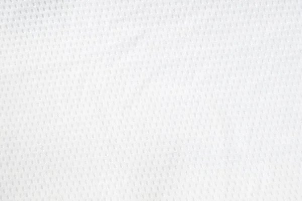 Tissu Jersey Maille Blanche Fond Tissu Sport Porter Texture Pour — Photo