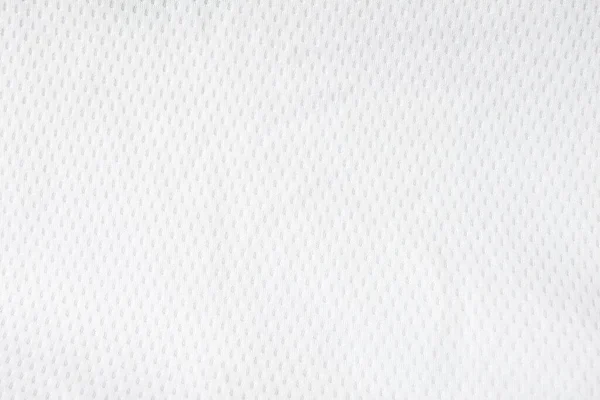 Tissu Jersey Maille Blanche Fond Tissu Sport Porter Texture Pour — Photo