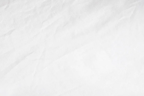 Tissu Blanc Ridé Gros Plan Bonne Qualité Chemise Coton Polyester — Photo