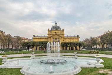 Zagreb - Kral Tomislav Çeşmesi, Zagreb, Hırvatistan, Zagreb, Zagreb, 18.10.2018