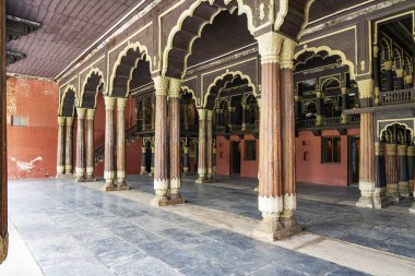 Bengaluru - View to Tipu Sultan's Summer Palace, Karnataka, India, 06.09.2019 clipart