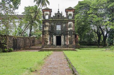 Eski Goa - İskenderiyeli Aziz Catherine Kilisesi, en ünlü azizlerden biri, Eski Goa, Hindistan, 08.09.2019