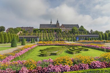 Kamp-Lintfort - Kamp Manastırı Kilisesi, 1123 yılında kuruldu, Kuzey Ren Vestfalyası, Almanya, Kamp-Lintfort, 16.08.2019