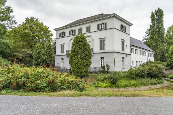 Krefeld Vista Para Casa Sollbrueggen Uma Antiga Sede Cavaleiro Desde — Fotografia de Stock