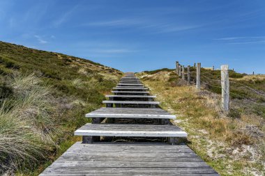 Sylt - Wadden Denizi yakınlarındaki Liman / Almanya Listesindeki Yürüyüş yoluna bak