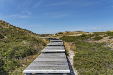 Sylt - Wadden Denizi yakınlarındaki Liman / Almanya Listesindeki Yürüyüş yoluna bak