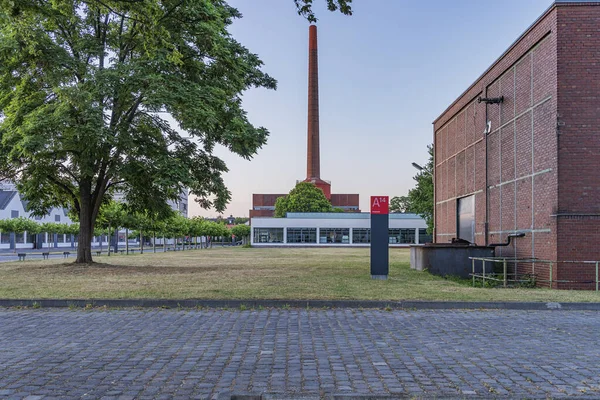 Krefeld Widok Budynek Waterwork Mies Van Der Rohe Business Park — Zdjęcie stockowe