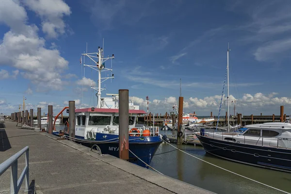 Sylt Άποψη Των Σκαφών Που Ρυμουλκούνται Στο List Harbor Schleswig — Φωτογραφία Αρχείου