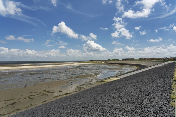 Sylt Vista Sul Mare Wadden Nelle Vicinanze Elenco Harbor Schleswig — Foto Stock