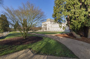 Essen - Parkview 'den Wintertime, North Rhine Westphalia, Almanya, Essen, 23.02.2019' daki Villa Huegel Malikanesine