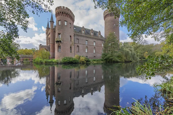 Bedburg Hau Vue Latérale Château Moyland Rhénanie Nord Westphalie Allemagne — Photo