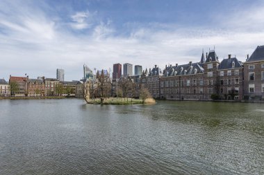 Lahey - Binnenhof 'a bakış, bugün Binnenhof, Hollanda Devlet Generali Güney Hollanda, Lahey, Lahey, 17.04.2018