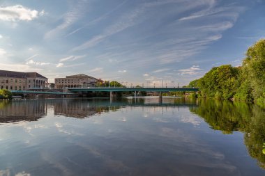 Muelheim - Ruhr Nehri, Kuzey Ren Vestfalyası, Almanya, Muelheim, 30.07.2018