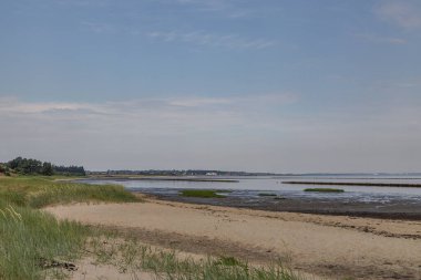 Sylt - Munkmarsch, Schleswig-Holstein, Almanya, Sylt, 09.06.201 ile bataklık denizine bakın.