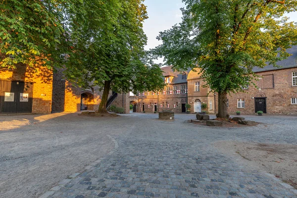 Mülheim Blick Auf Westflügel Und Saal Von Schloss Broich Nordrhein — Stockfoto