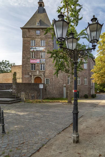 Moers Nahaufnahme Des Burgturms Von Schloss Moers Sich Heute Ein — Stockfoto