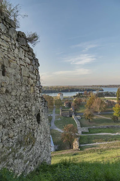 Βελιγράδι Άποψη Από Βελιγράδι Fortess Στον Πύργο Nebojsa Οποίος Είναι — Φωτογραφία Αρχείου