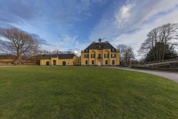 Krefeld Linn Frontview Hunting Lodge Castle Linn Rhénanie Nord Westphalie — Photo