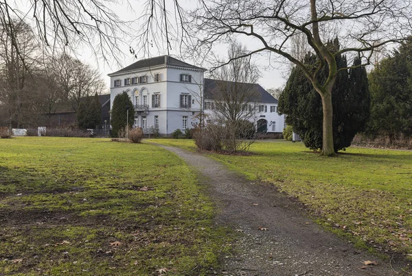 Krefeld Parkblick Auf Haus Sollbrüggen Seit 1955 Als Musikschule Genutzt — Stockfoto