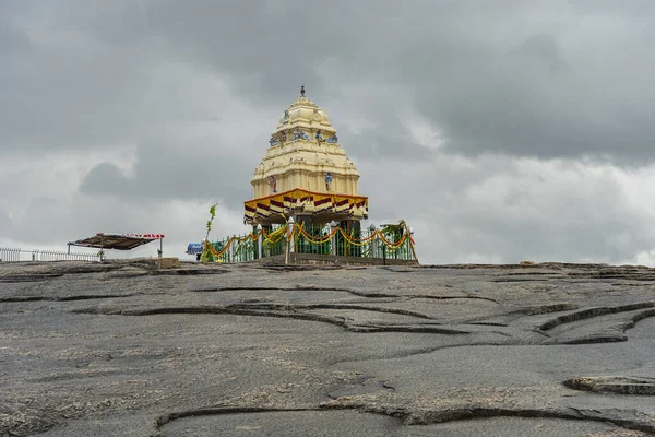 Bengaluru Close Tower Built 16Th Century Lalbagh Botanical Garden Which — Stockfoto