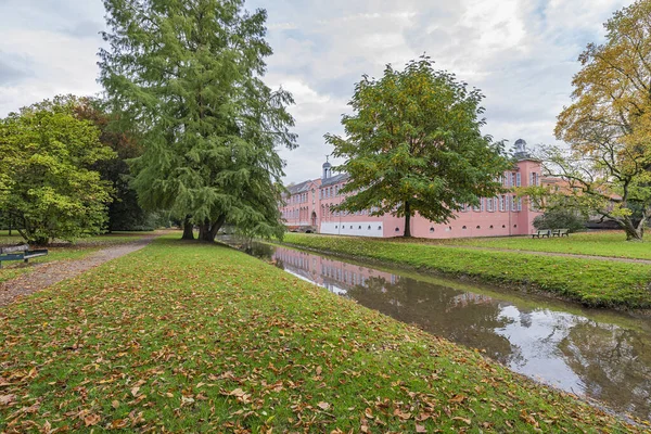 Duesseldorf Kalkum Pohled Vodní Příkop Kalkum Černý Potok Severní Porýní — Stock fotografie