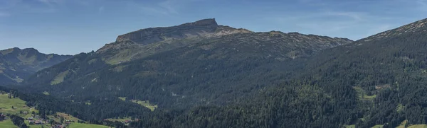 Riezlern Cerca Panorama Montaña High Ifen Vorarlberg Austria 201 — Foto de Stock