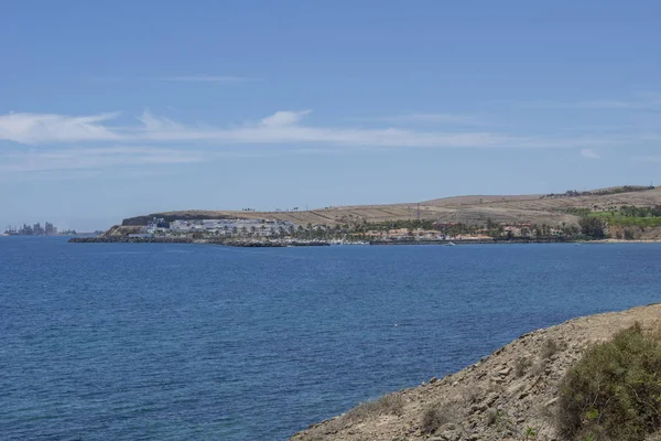 Vista Mar Meloneras Pasito Blanco Gran Canaria Espanha — Fotografia de Stock