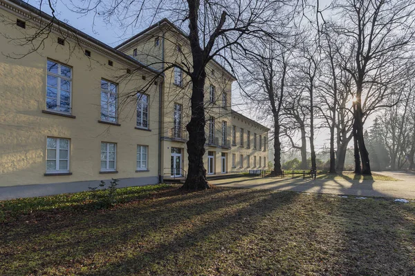 Krefeld Blick Auf Das Haus Schönhausen Auf Dem Ehemaligen Bauernhof — Stockfoto