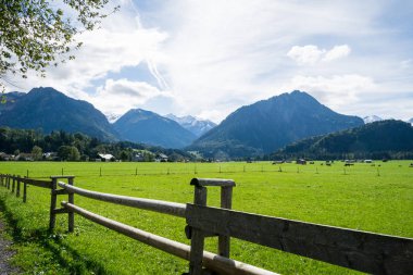 Oberstdorf / Bavyera 'daki Panorama