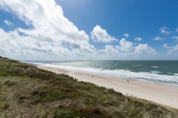 Хвилі Пляжі Сильта — стокове фото