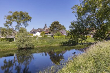 Krefeld - Linn - Caritas St. Nikolaus Kilisesi, Kuzey Ren Vestfalyası, Almanya, 15.05.2020