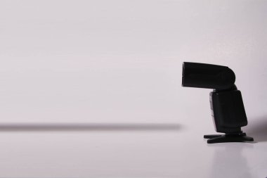 Fotoğraf ekipmanı seti, flaş. Fotoğraf aşkı.