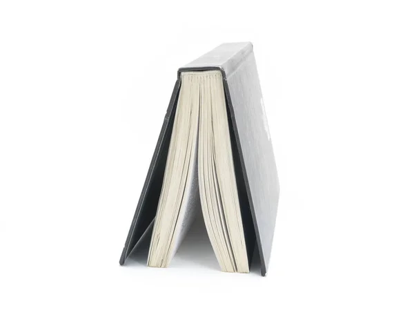 Libro Isolato Sfondo Bianco — Foto Stock