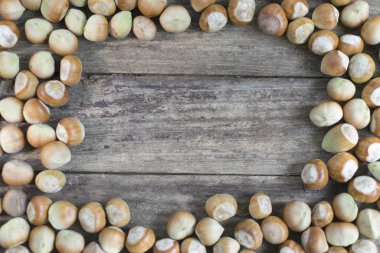 Fındıktan çerçeve, içinde kopyalama alanı.