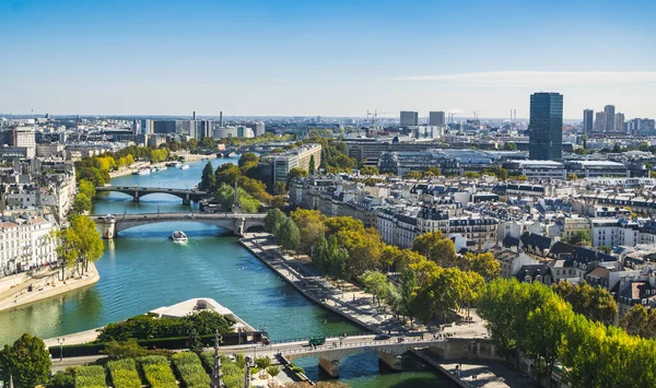 Parigi Francia Ottobre 2018 Vista Parigi Dal Tetto Della Cattedrale — Foto Stock