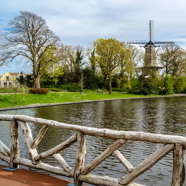 Városi táj, Alkmaar, Hollandia — Stock Fotó