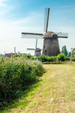 Geleneksel Hollanda yel değirmeni