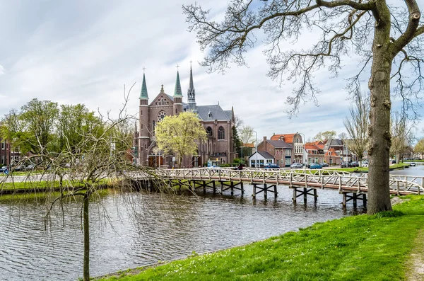 Alkmaar cityscape, Hollanda — Stok fotoğraf