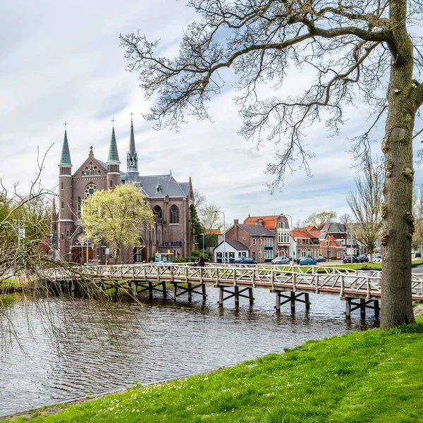 Alkmaar cityscape, Hollanda — Stok fotoğraf