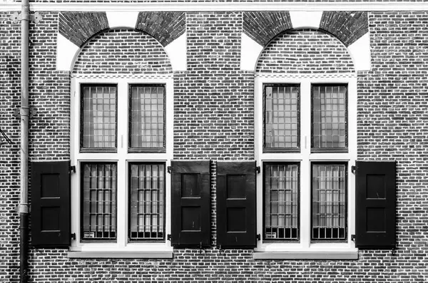 Detalhe arquitetônico em Alkmaar — Fotografia de Stock