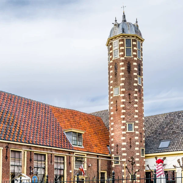 Architektura v Alkmaar, Nizozemsko — Stock fotografie