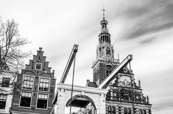 Brug in Alkmaar, Nederland — Stockfoto