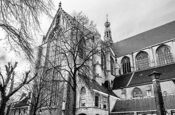 Igreja em Alkmaar, Países Baixos — Fotografia de Stock
