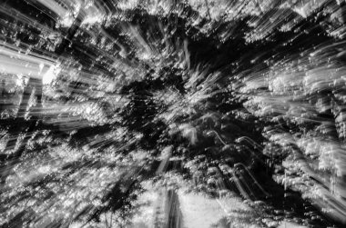 Siyah ve beyaz soyut desen