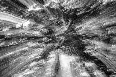 Siyah ve beyaz soyut desen