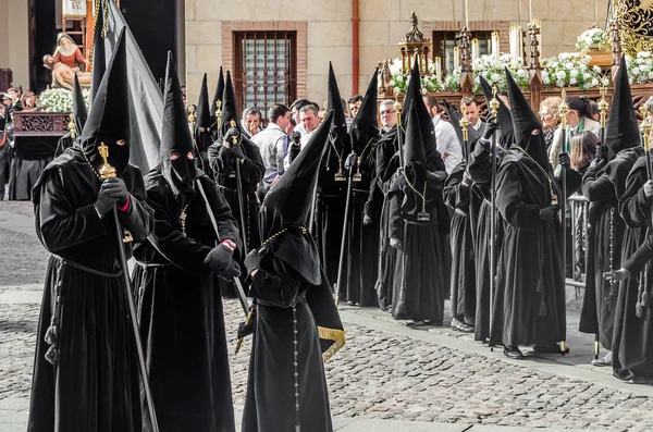 Zamora Hiszpania Marca 2016 Tradycyjny Hiszpański Wielkiego Tygodnia Semana Santa — Zdjęcie stockowe